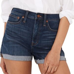 Madewell High Rise Denim Shorts